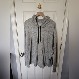 Torrid Gray Oversized Long Sleeve Hoodie